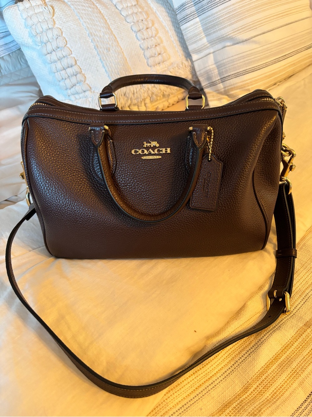 Coach Maple Large Rowan - New Edition with Shoulder Strap